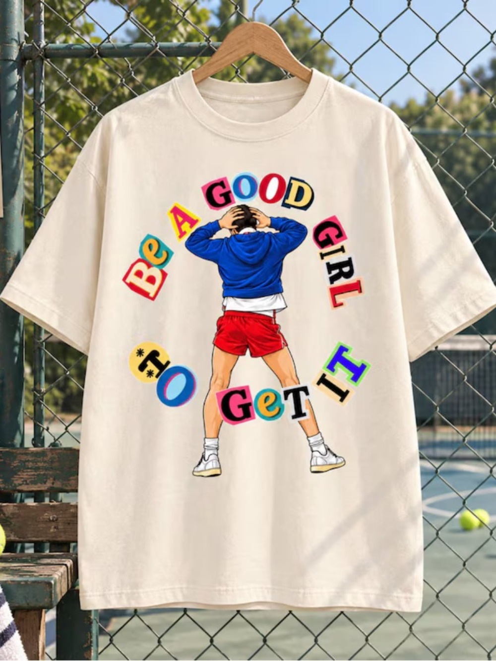 Harry Styles Be A Good Girl Graphic Tee, Vintage Style